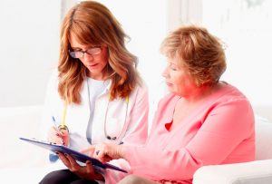 Doc With Senior Patient