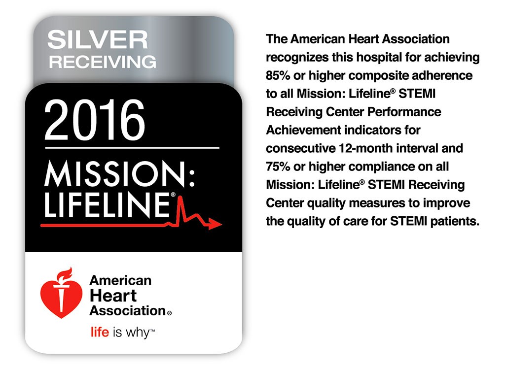 Silver Receiving 2016 Mission lifeline