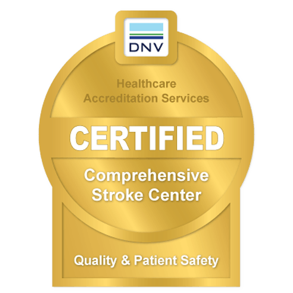 DNV certified comprehensive stroke center