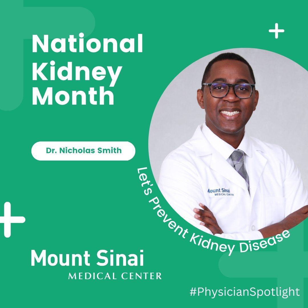 Physician Spotlight Dr. Nicholas Smith Mount Sinai Medical Center