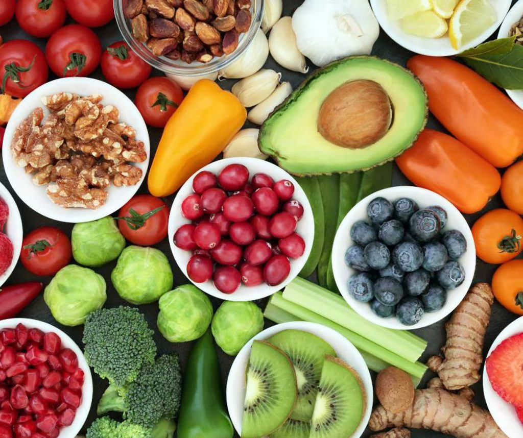 Food vegetable fruits