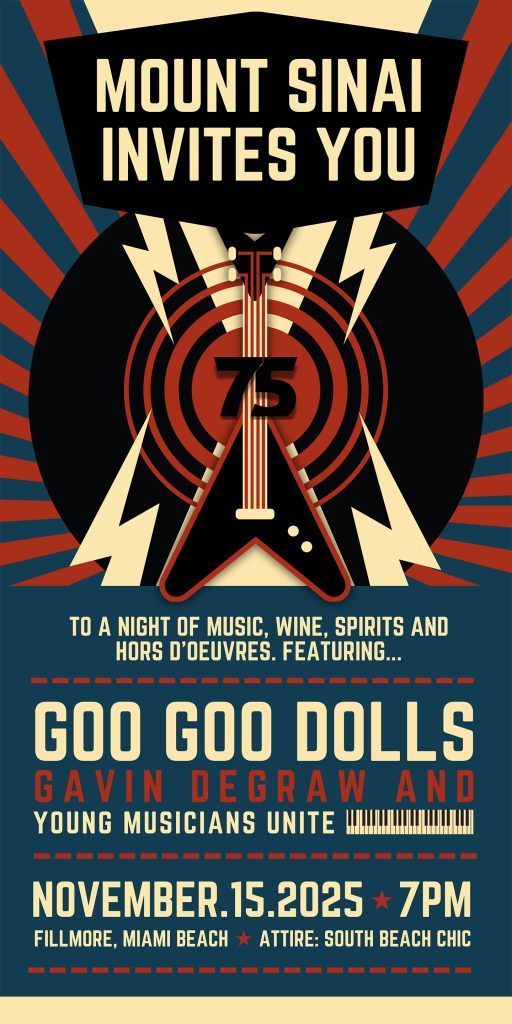 Mount Sinai invites you to a night of music