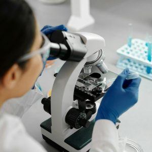 doctor-on-microscope