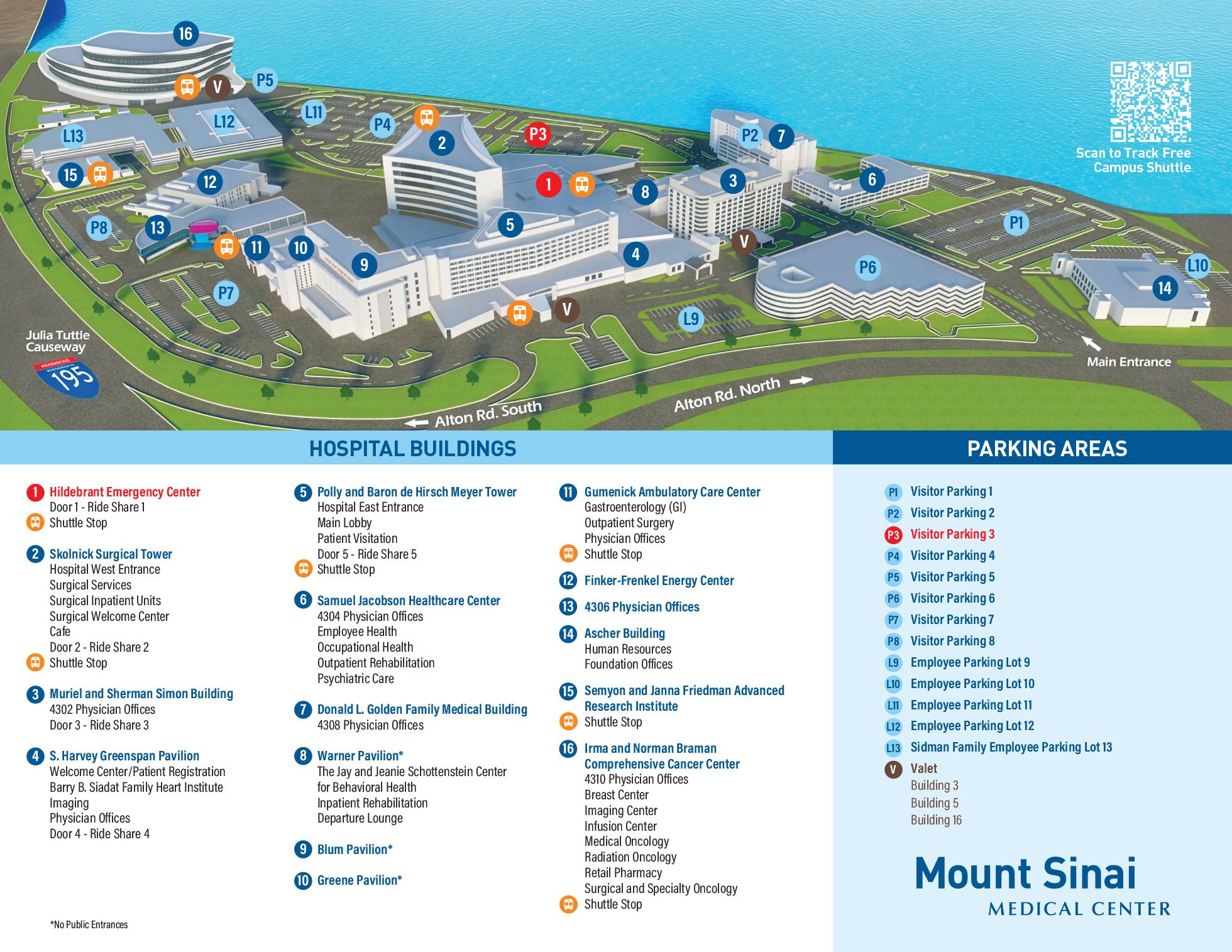 Campus map 2026