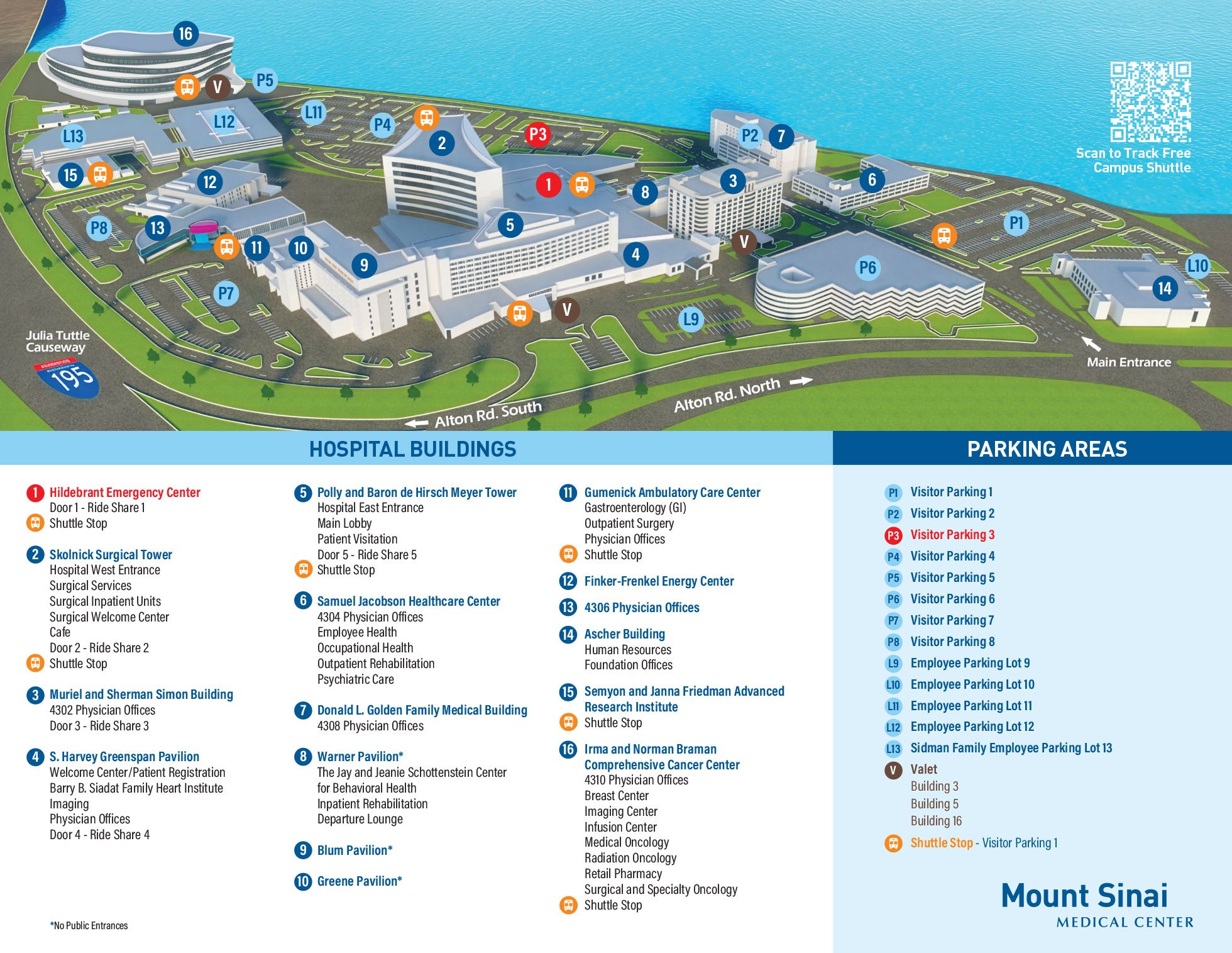 Campus map 2026